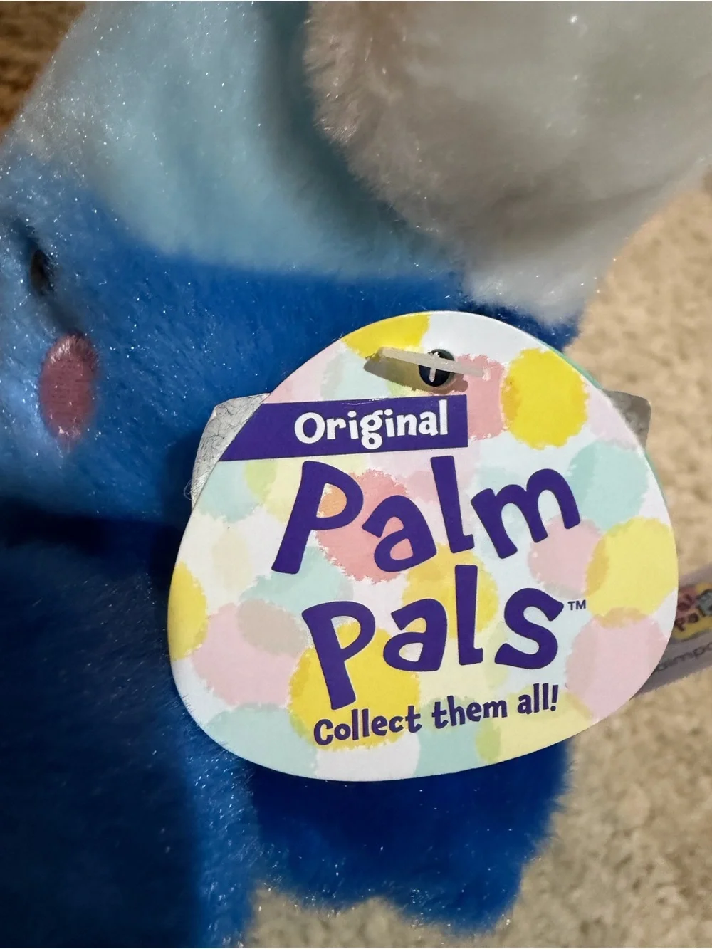 Palm Pals Shorey Wave Blue Plush 6” inches